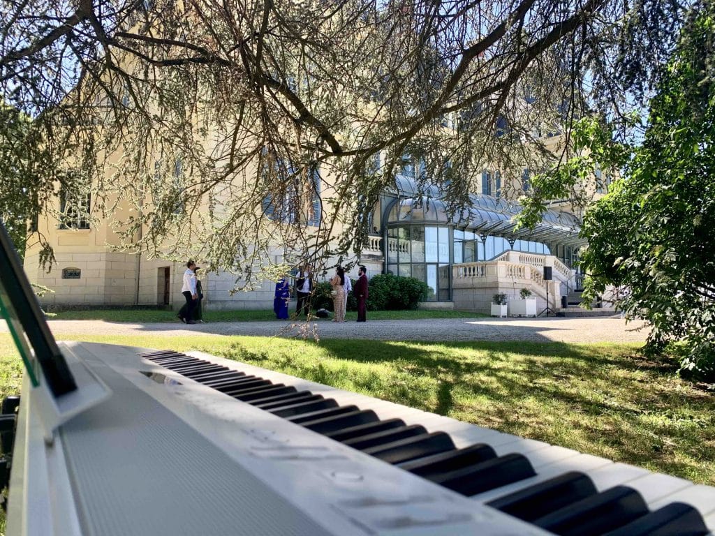 Chateau de rajat Musicien mariage
