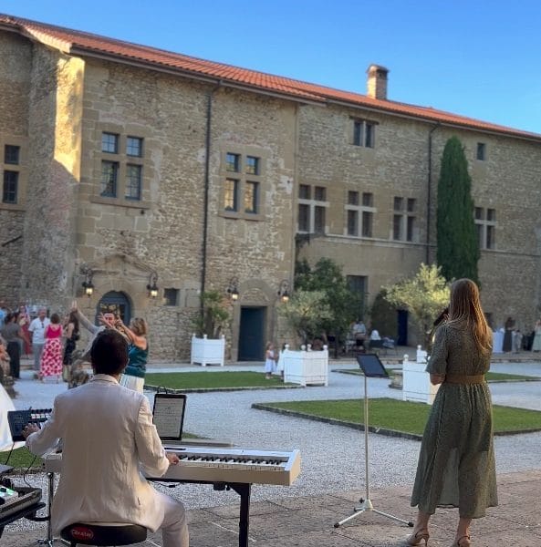 Vin d&rsquo;honneur à la Bastie de la Jonchère dans la Drôme